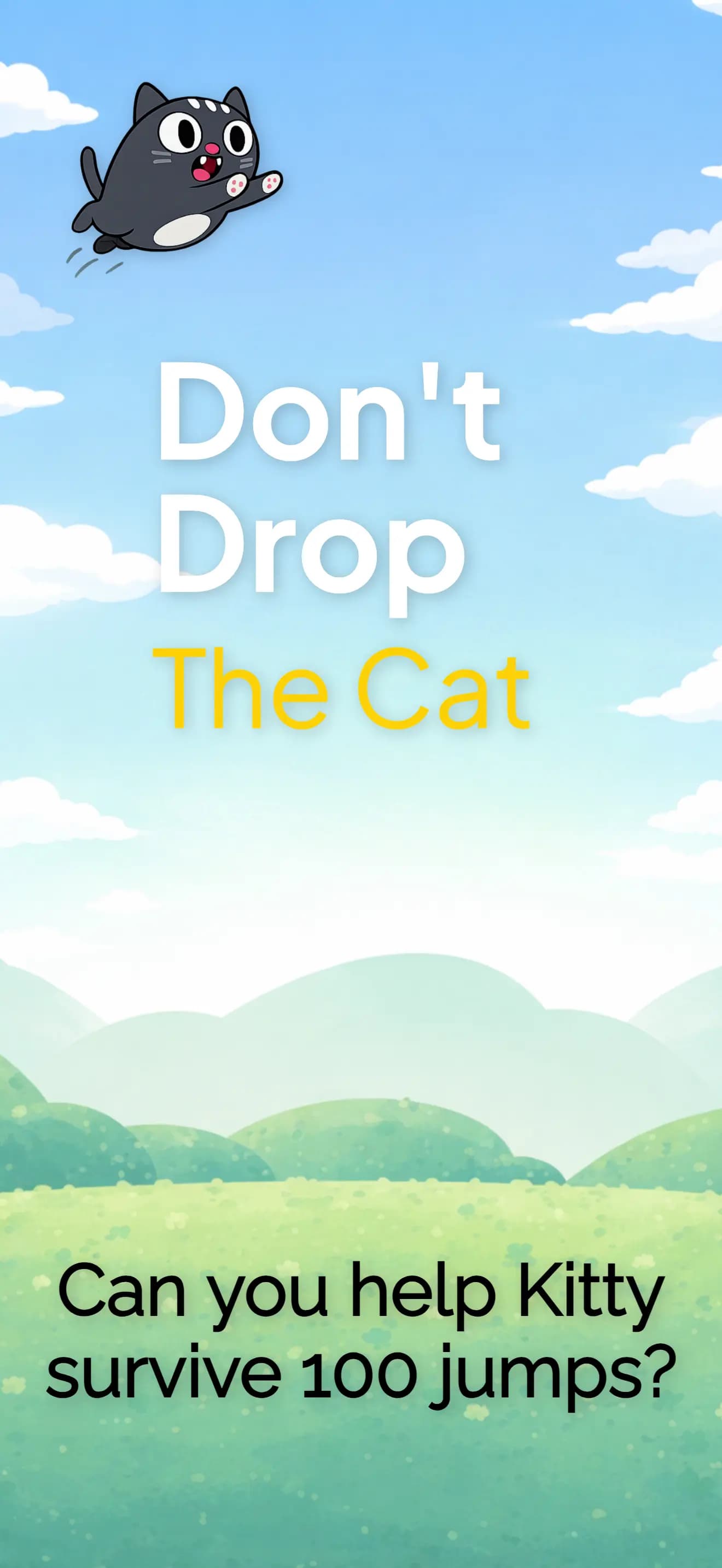 Don't Drop the Cat gameplay screen